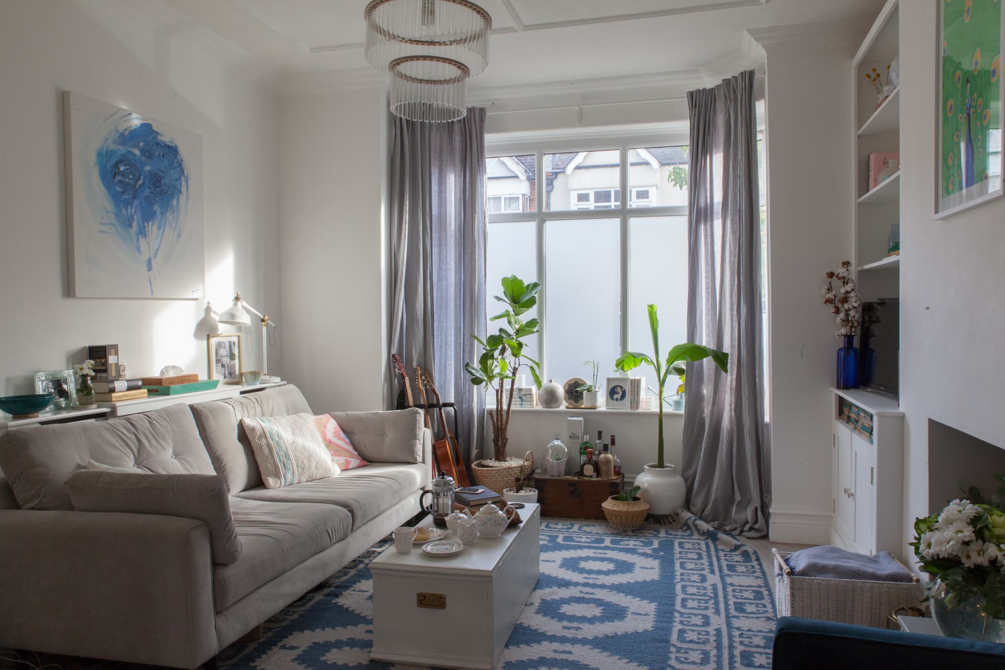 House Tour A Small Renovated London Flat Apartment Therapy